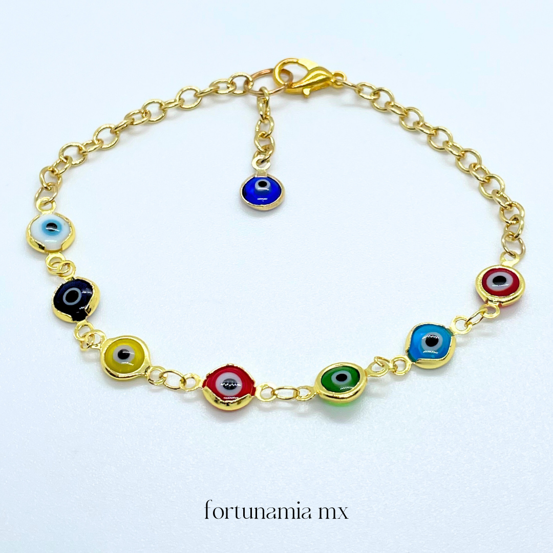 Raibow Fortune Eye Bracelet