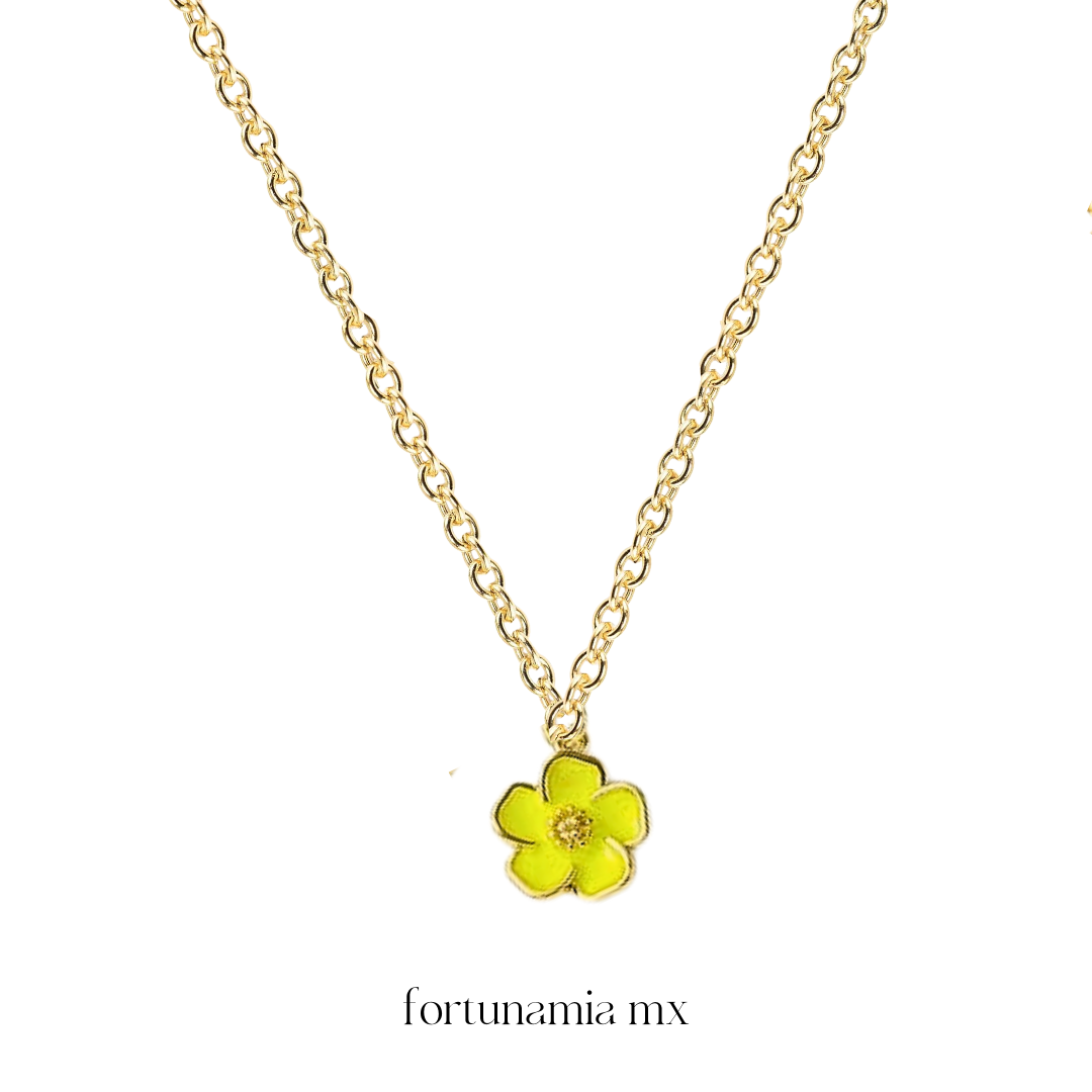 Sofia Yellow Necklace