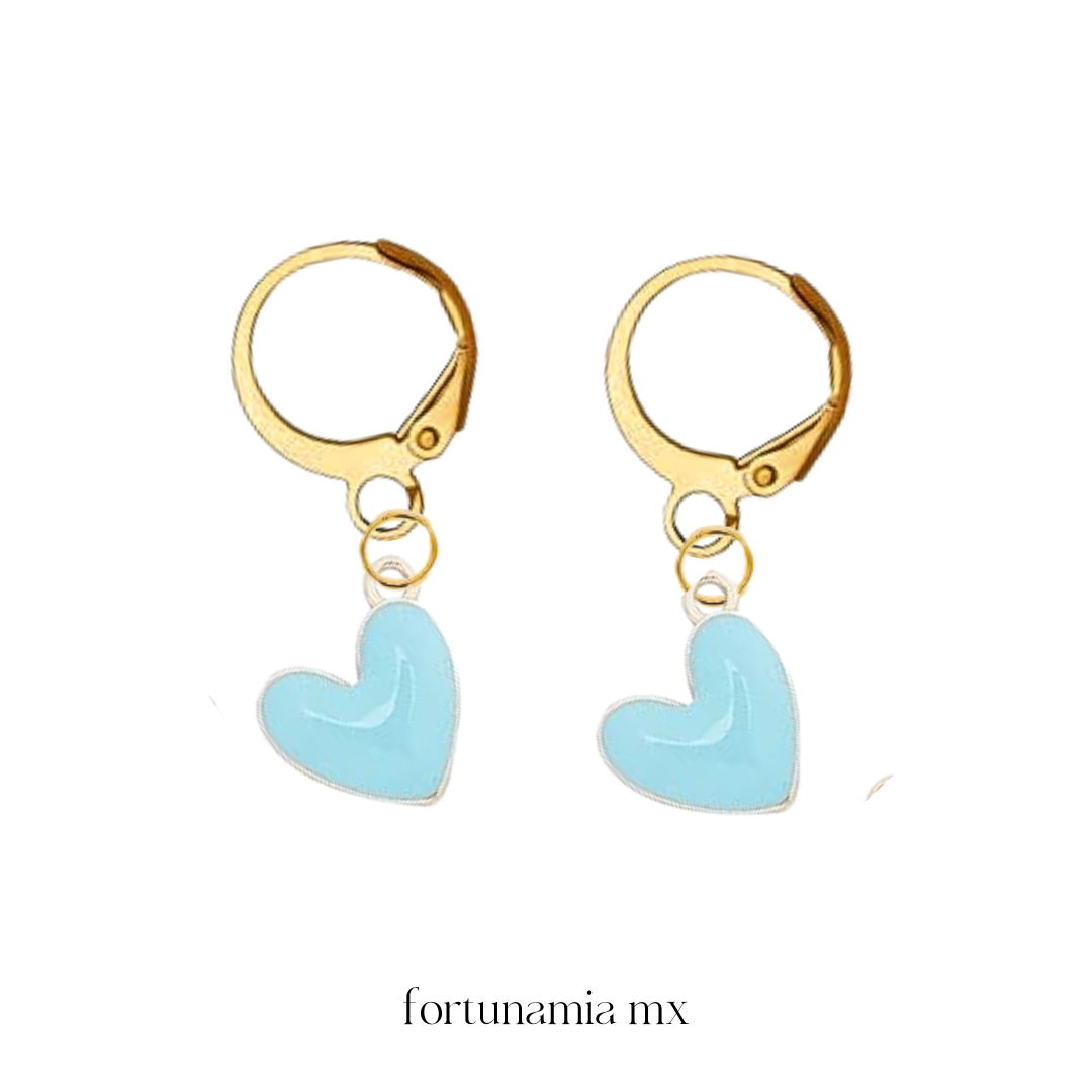SkyBlue Lizzy Love Earrings