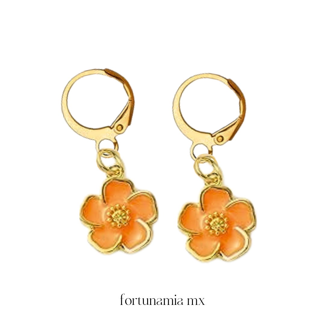 Margarita Juicy Orange Earrings