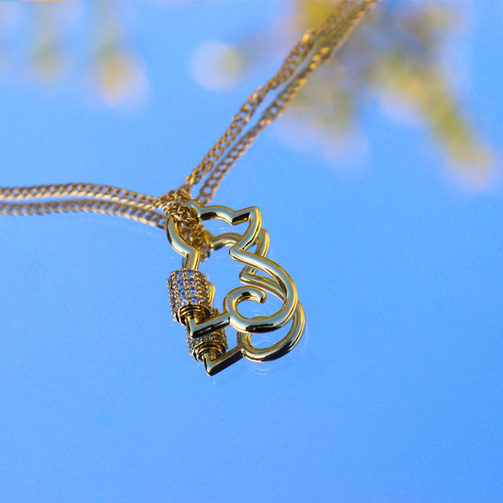 CAT PADLOCK NECKLACE