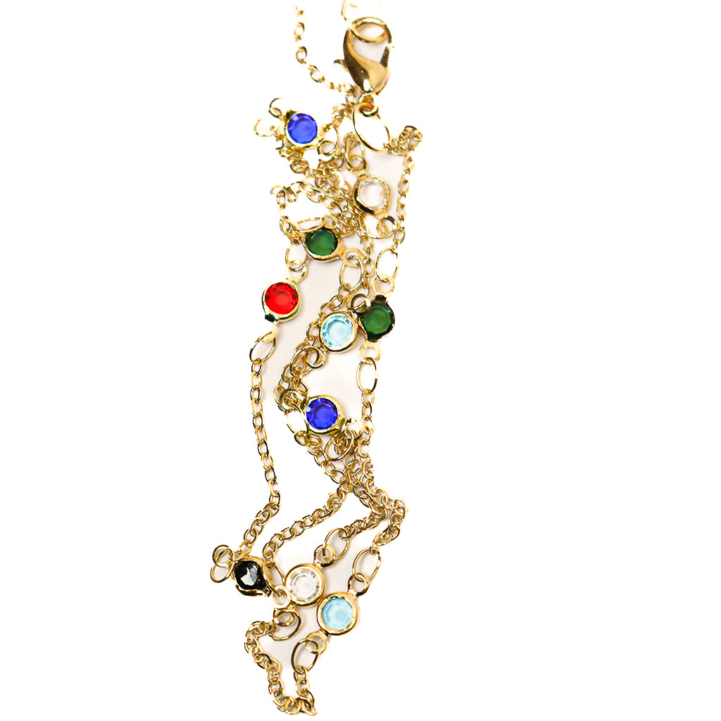 DELICATE RAINBOW NECKLACE