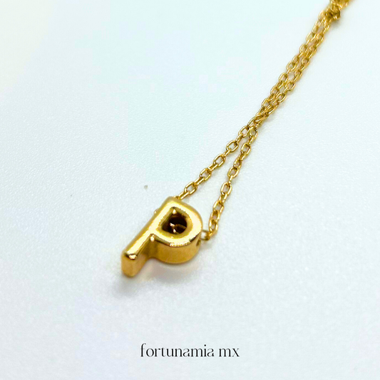 Letter P Necklace