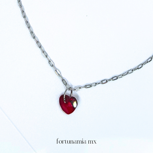 Silver Love Necklace