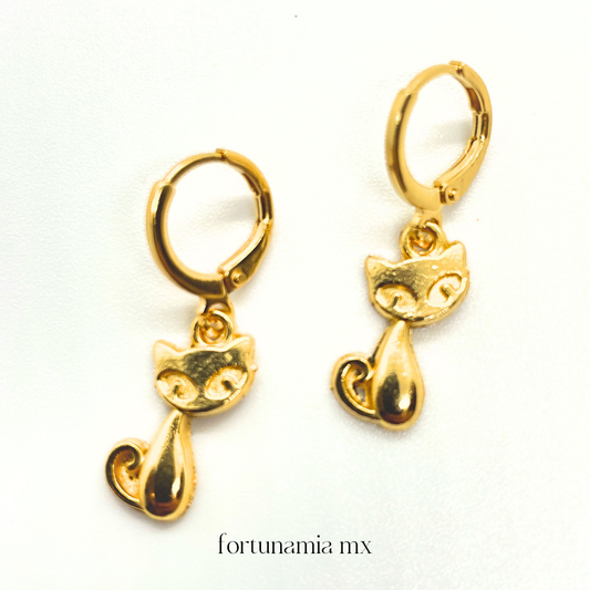 Carmina Cat Earrings