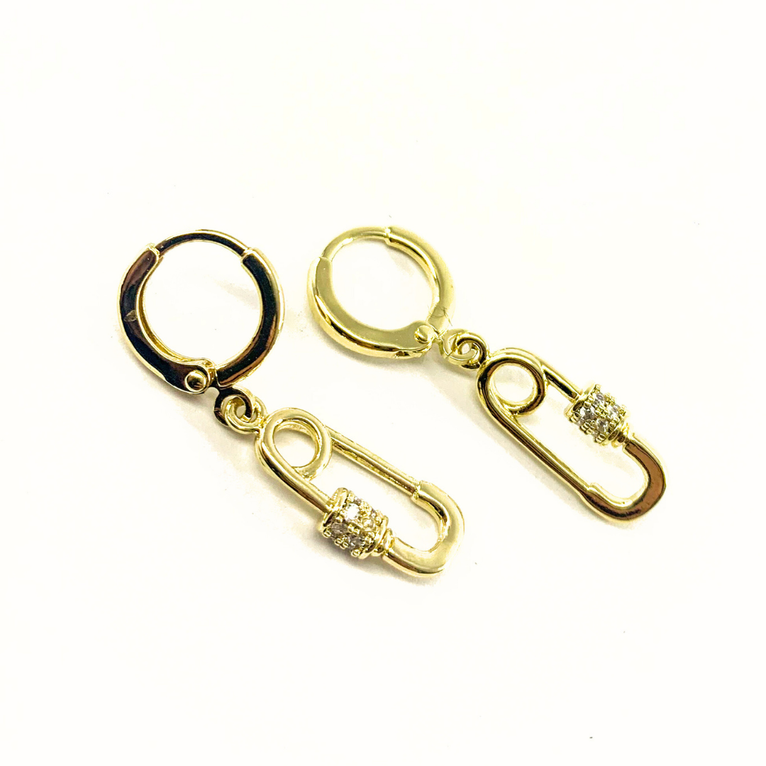 CLIP BIG DROP EARRINGS