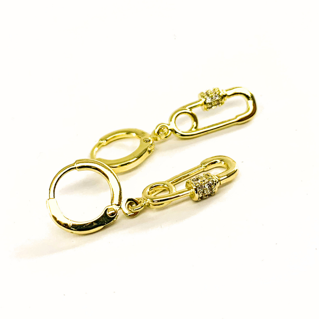 CLIP BIG DROP EARRINGS