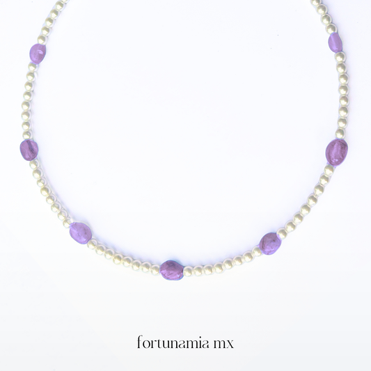 Costa Amethyst Necklace