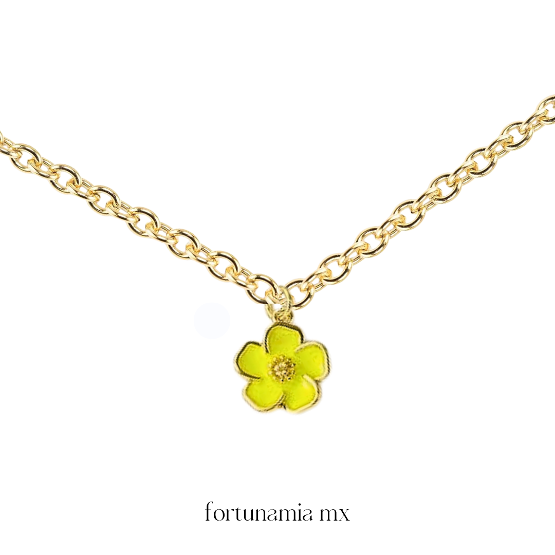 Sofia Yellow Necklace
