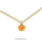 Sofia Orange Necklace