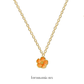 Sofia Orange Necklace