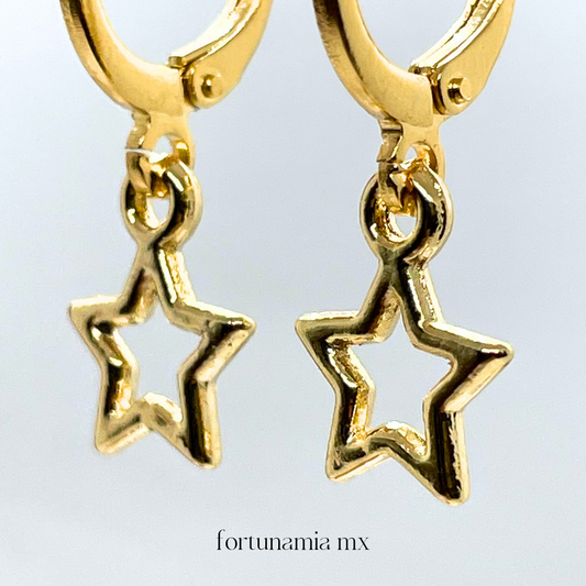 Drop Star Earrings