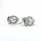 CATABRIA SILVER STUD EARRINGS