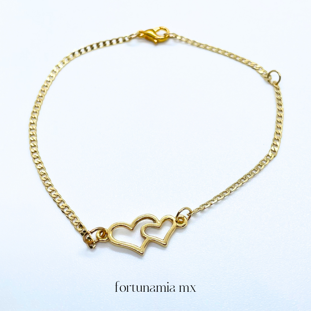 Delicate Double Love Bracelet