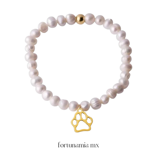Pearl Dog Lover Bracelet