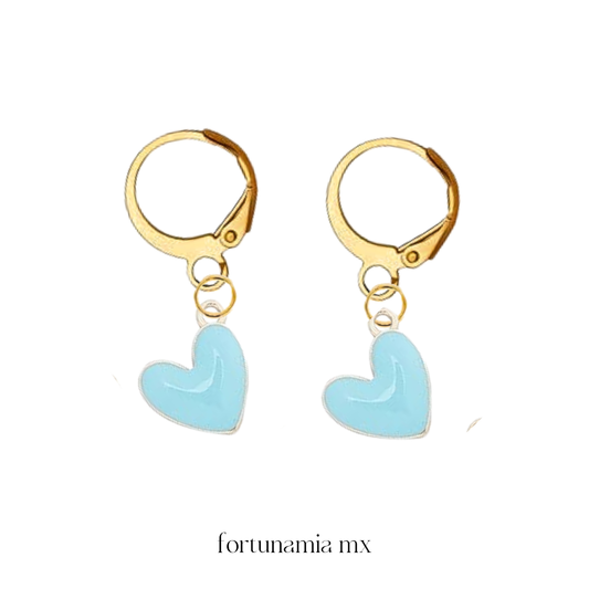 SkyBlue Lizzy Love Earrings
