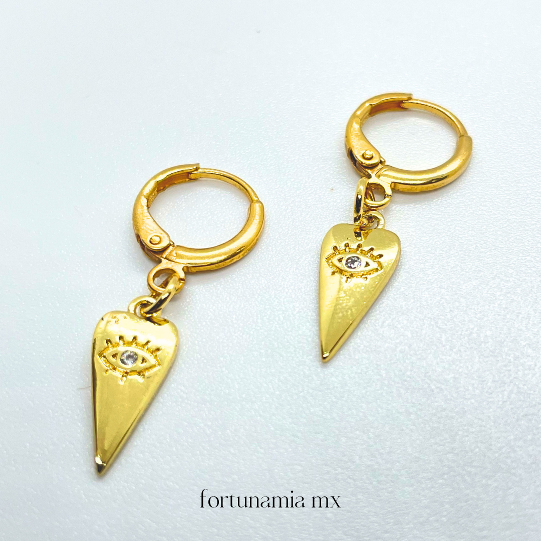 Petite Fortune Eye Earrings