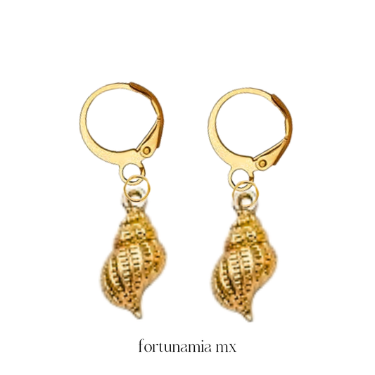 Beach Vibes Golden Earrings