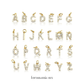 Pearl Initial Name Bracelet