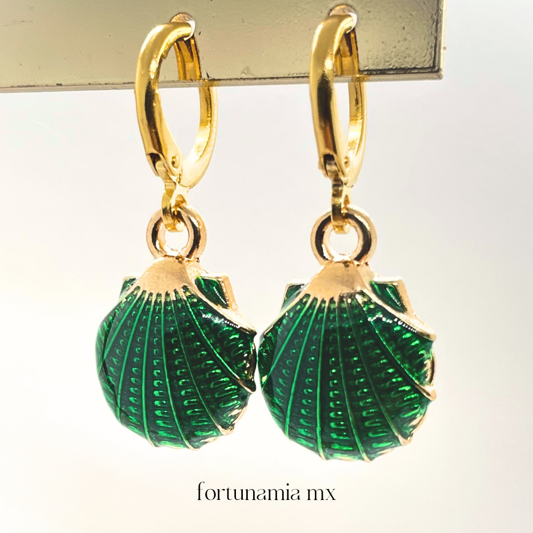 Green Sea Lover Earrings