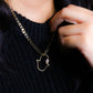HAMSA PADLOCK NECKLACE