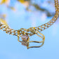 HAMSA PADLOCK NECKLACE