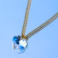 CRYSTAL HEART NECKLACE