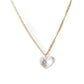 CRYSTAL HEART NECKLACE