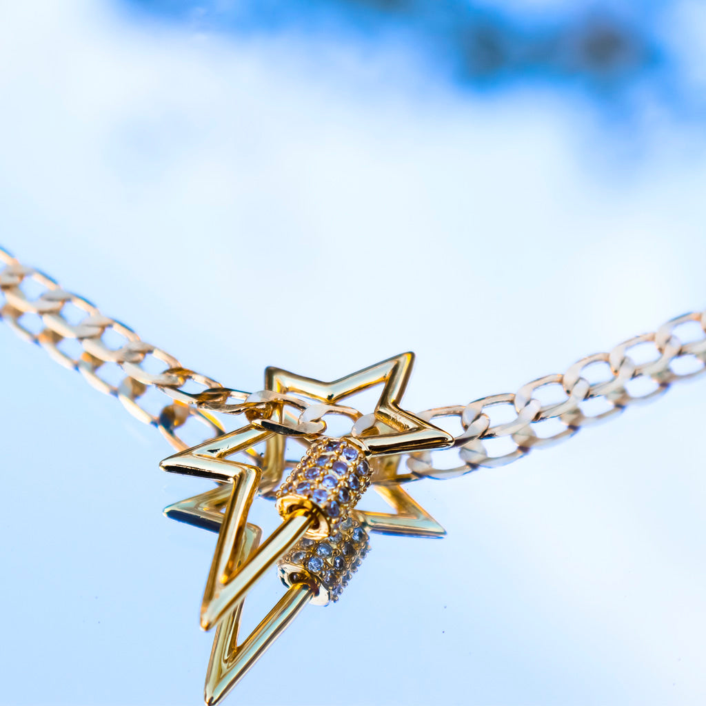 STAR PADLOCK NECKLACE